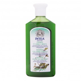 Shampoo Intea® TÈ VERDE e MENTA Speciale per capelli grassi